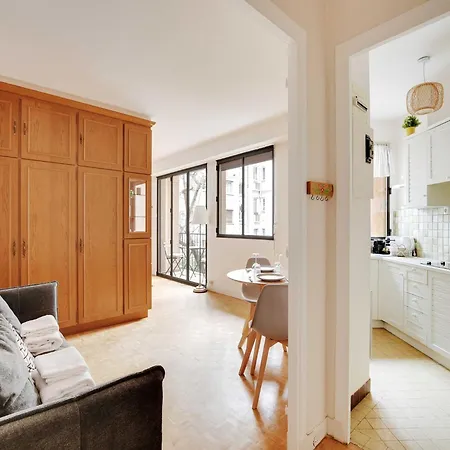 アパート Haven Of Peace With Balcony Near Etoile Porte Maillot